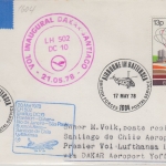 England - LH-Erstflug Dakar Santiago de Chile Zuleitung/Helikopter 20.5.1978