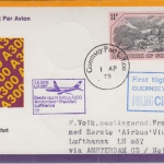 Guernsey - LH-Erstflug Amsterdam FFM Zuleitung/City Hopper 1st flight 20.5.1978