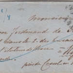 Österreich/Thurn&Taxis - Bregenz 14. DEC 1854 L2 Portofreier Brief n. Hofgeismar