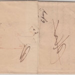 Thurn&Taxis/Bayern - Worms 24. MAI 1847 Ra2 Portobrief n. Gimmeldingen