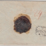Thurn&Taxis/Dänemark - Meiningen 1.FEB 1838 "Franco Hamburg" Brief n. Copenhagen