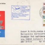 Jersey - LH-Erstflug Dakar Montevideo DC10 Zuleitung 1st flight 11.5.1979