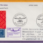 Färöer - LH-Erstflug Amsterdam Düsseldorf Airbus A300 Zuleitung 1.5.1978