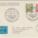 Grönland - SAS Erstflug Stromfjord - Kopenhagen 1954