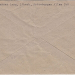 All.Bes./Kontrollrat - 12x2 Pfg. Ziffer Brief Lübeck - Ratzeburg 1947