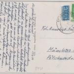 Bayern - Seubersdorf Bäckerei Bahnhof etc. sw-Mehrbild-AK gelaufen 1950
