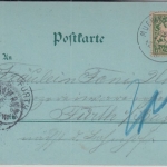 Bayern - Mühlhausen (Oberpfalz) Brauerei Bahnhof etc Mehrbildlitho gelaufen 1898