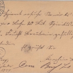 Bayern - Rocksdorf 17/9 HKS 5 Pfg. Ganzsache n. Nürnberg 1879