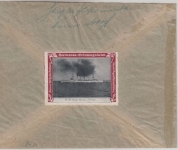 Bayern - Ludwig/Germania Mischfrankatur Brief Neumarkt - Dresden 1919