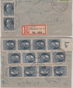 Bayern - 15x2+5 Pfg. Ludwig Einschreibebrief Neumarkt - Parsberg 1919