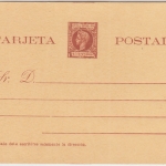 Cuba - 3 Cts. Alfons XIII. Ganzsachenkarte ungebraucht 1898