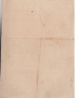 DR - Waltershausen apt. Th&T Fingerhut-K1 Einlieferungsschein 1872