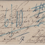 Thurn&Taxis - Furth i. Owald 16.4.1856 K1 Postvorschußbrief n. Hofheim