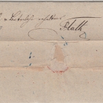 Thurn&Taxis - Furth i. Owald 16.4.1856 K1 Postvorschußbrief n. Hofheim