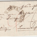 Thurn&Taxis/Bayern - Buedingen 3/4 1850 K1 Portobrief n. Sommerhausen
