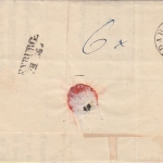 Thurn&Taxis/Bayern - Heppenheim 26.10.1866 K2 Portobrief n. Amorbach - Inhalt !!