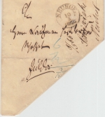 Thurn&Taxis - Neuhof 10.3.1866 K2 Portobrief n. (?)