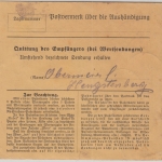 Bayern - 3x50+40 Pfg. Ludwig Einschreibepaketkarte Amberg - Landshut 1918