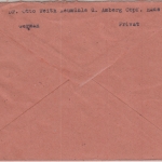 All.Bes. - Amberg 2 7.2.46 Gebühr bezahlt Ra1 12 Rpf. Wü Postmeister Wüst Brief