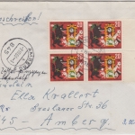 BRD - Amberg 3.10.63 Einschreibebrief v. Grafing Provisorium