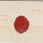 Thurn&Taxis/Bayern - Offenbach 5.3.1847 Zollvereinssache n. Lindau - Absender !!