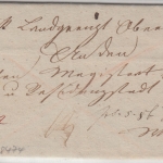 Bayern/Österreich - Neunburg v.W. 30/9 HKS Dienstbrief Oberviechtach - Wien 1841