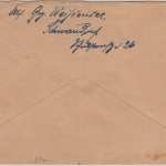 Bayern - 4x5+5x3 Pfg. Ludwig/Volksstaat Einschreibebrief Schwandorf 1919