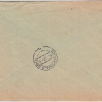 DR - 30+2x12 Pfg. AH Einschreibebrief Vollmau - Schwarzenbach a/S 1943