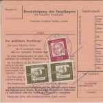 BRD - 8491 Kothmaißling Paketkarte n. München 1963