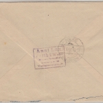 All.Bes. - Furth i/W Einschreibebrief (R-Zettel Vollmau !!) n. Haag 1946
