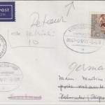 BRD - Nürnberg Hof Überlandpost 0867-01/13 Luftpostbrief n. Finnland 1978