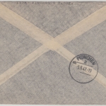 All.Bes. - Fischbach ü. Feucht Poststelle I Einschreibebrief n. München 1947