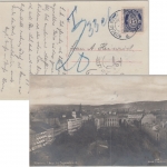 Norwegen - Portocontrolle K2 Ansichtskarte Kristiania n. Fürth 1924 Nachporto