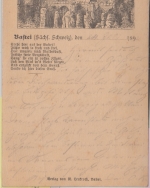 DR - 5 Pfg. K/A Privatganzsache Ra3 Bastei (Sächs. Schweiz) - Tröchtelborn 1892