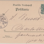 DR - 5 Pfg. K/A Privatganzsache + SST Berlin Gewerbeausstellung 1896