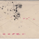 Indien - 1/2 A. Eduard VII. Ganzsache+Zusatz Kurla - Zittau 1910 Nachporto