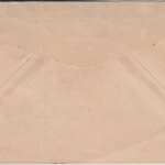 Indien - 1 R. Georg VI. u.a. Luftpostbrief Bombay - Offenbach 1947 Zensur FFM