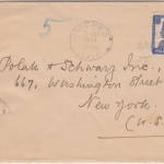 Indien - 3 A. 6 P. Kamelpostreiter Zensurbrief n. HOLLAND Dehli - Zaandam 6.3.40