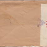 Indien - 3 A. 6 P. Kamelpostreiter Zensurbrief n. USA Dehli - New York 1940
