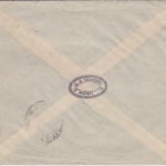 Indien - 3+6 A. Freimarken Luftpostbrief Bombay - Schramberg 1931