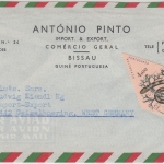 Portug. Guinea - 4 E. Schlangen Luftpostbrief Bissau - Geiselhöring 1963
