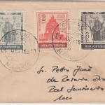 Portug. Indien - 3+2+1 R. 300. Geb. Pater Vaz Ortsbrief Mapuca 1. DEZ 1951