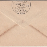 Portug. Indien - 3+2+1 R. 300. Geb. Pater Vaz Ortsbrief Mapuca 1. DEZ 1951