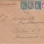 Angola - 1 E. u.a. Freimarken Brief Lobito - Berlin 1931