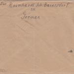 All.Bes. - Baiersdorf 25.3.46 Gebühr bezahlt Ra2 Brief n. München