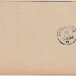 Bayern - Windsheim 1899 Zustellurkunde n. Uffenheim - innen 3x10 Pfg. Wappen