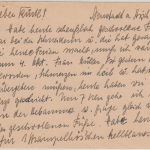 DR - 6 Pfg. AH Ganzsache/Nach Fliegerangriffen... Neustadt a(A.- Nürnberg 1943