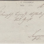 Bayern - v. Schwabach hdschr. Francobrief n. Langenzenn 29. NOV 1806