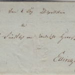 Bayern - Roth R3 L1 Portobrief Hilpoltstein - Ellingen ca. 1815