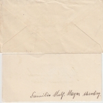 DR - 4 Pfg. Nothilfe Drucksachenbriefchen Abenberg - Lenzkirch 1932